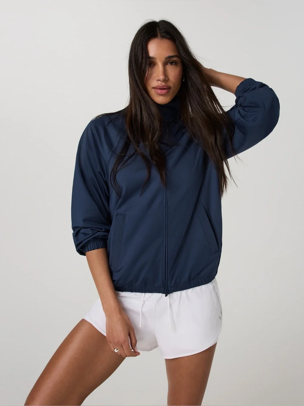 Vuori Women’s Sunday Track Jacket in Blue Coast, size XS NWT